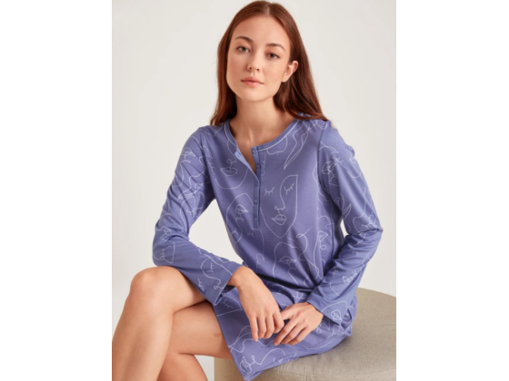 CALIDA Night Lovers Nattskjorte 100cm 33429