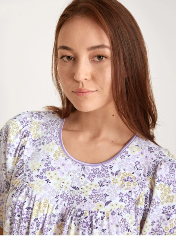 CALIDA Soft Cotton Nattkjole Kort arm 34000 - Image 4