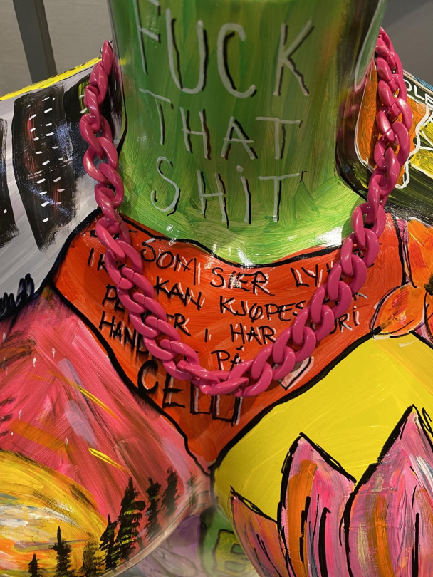 Halslenke i artige farger FF5103 - Image 3