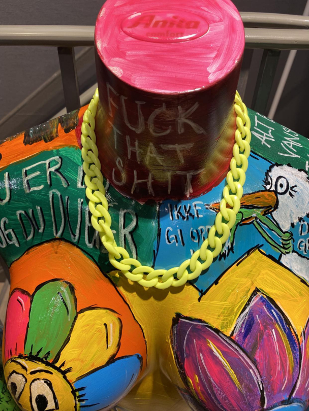 Halslenke i artige farger FF5103 - Image 4