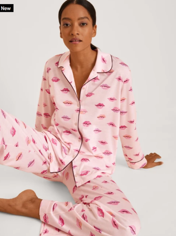 CALIDA Woman Shirt Long Med Kyss 15796 - Image 2