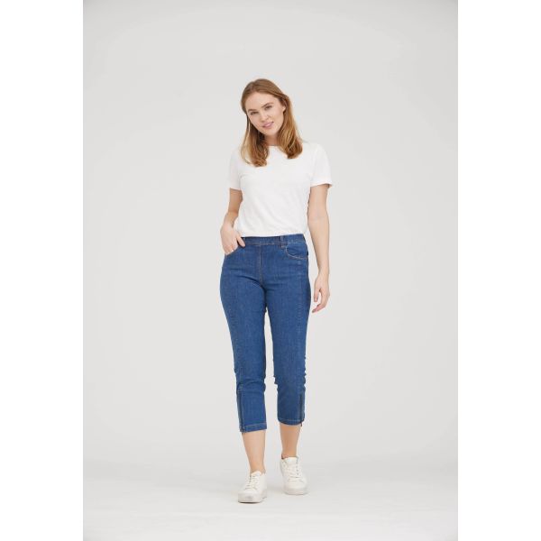 LAURIE PIPER Regular Crop Jeans 100812