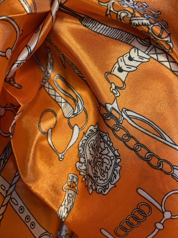 BIBBA Skjerf Viskose 45X45cm - Image 5