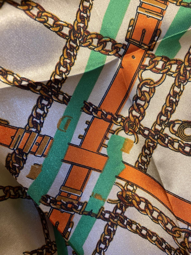 BIBBA Skjerf Viskose 45X45cm - Image 6