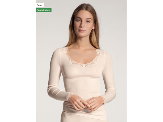 CALIDA Richesse Lace Shirt Long Sleeve 15990