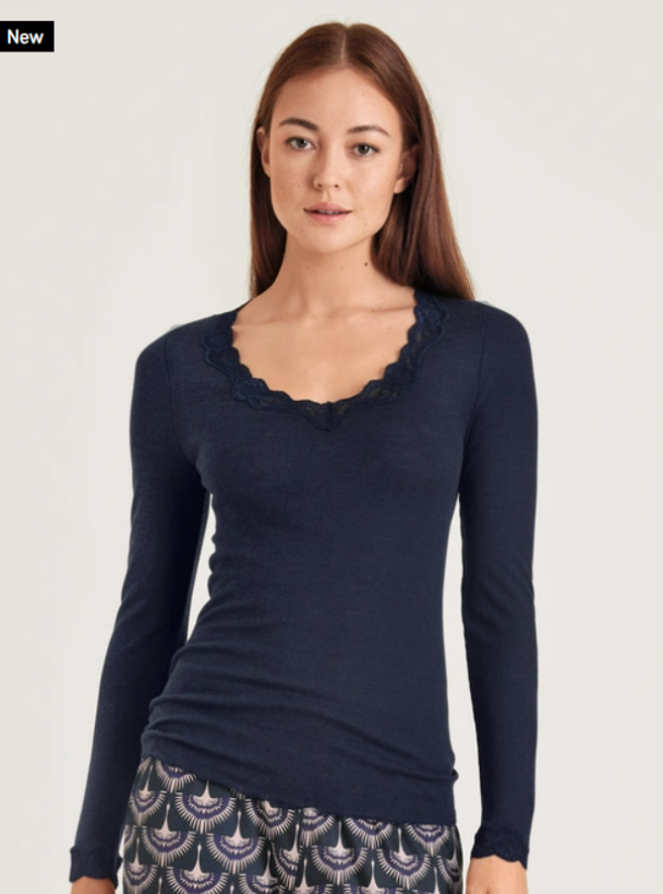 CALIDA Richesse Lace Shirt Long Sleeve 15990 - Image 8