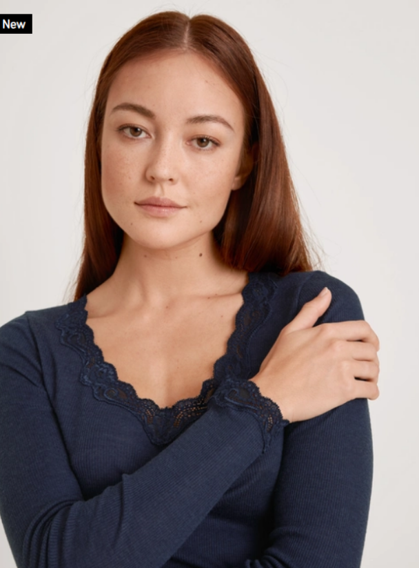 CALIDA Richesse Lace Shirt Long Sleeve 15990 - Image 10