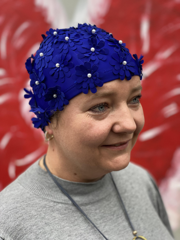 BIBBA BADEHETTE Med Blomster 66 - Image 4