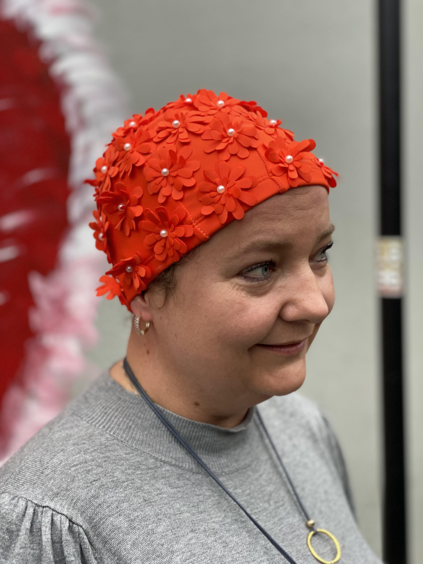 BIBBA BADEHETTE Med Blomster 66 - Image 7