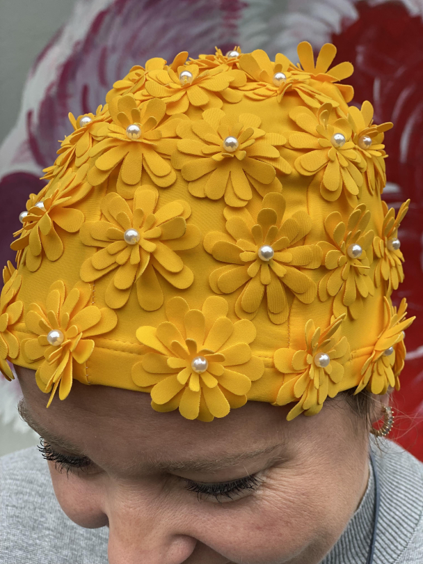 BIBBA BADEHETTE Med Blomster 66 - Image 8