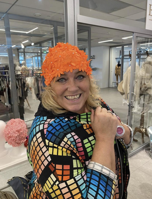 BIBBA BADEHETTE Med Blomster 66 - Image 12