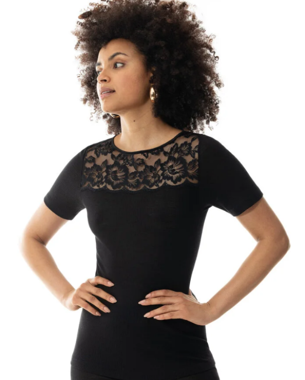 MEY T-SHIRT Ull/Silke 66014 - Image 3