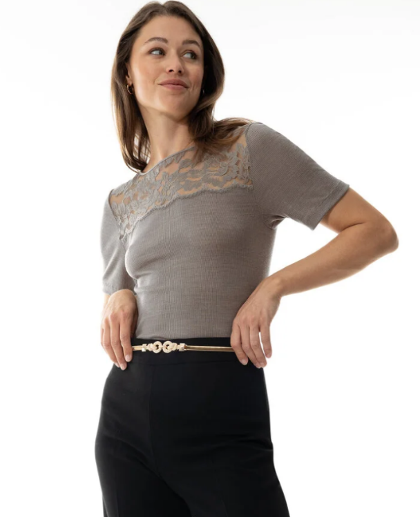 MEY T-SHIRT Ull/Silke 66014 - Image 4