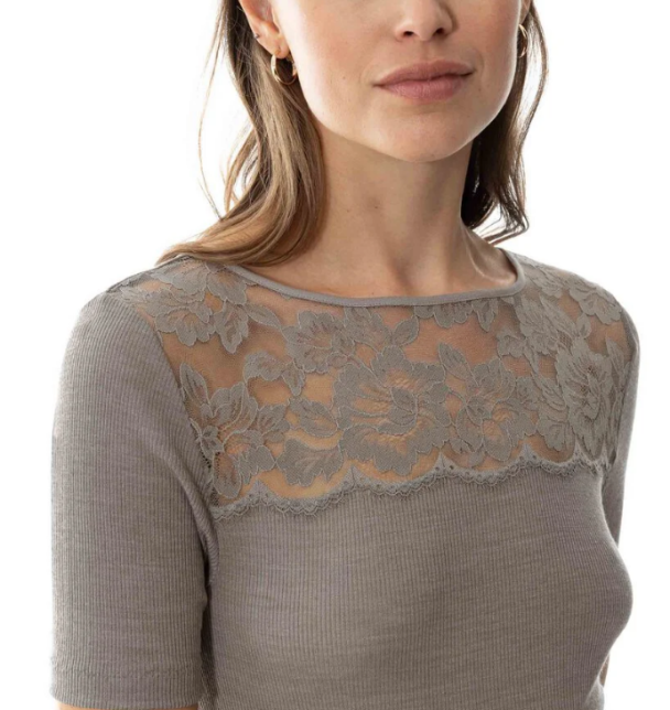 MEY T-SHIRT Ull/Silke 66014 - Image 5