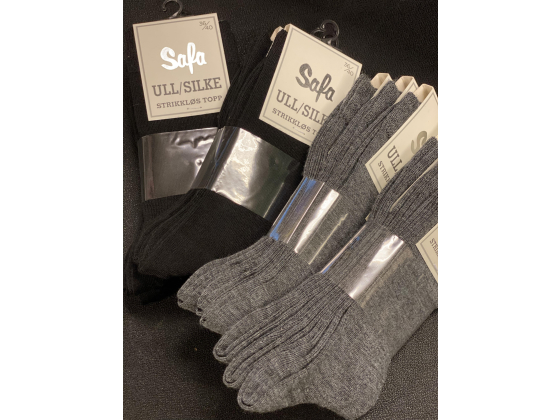 SAFA ULL/SILKE Sokker Dame 0649