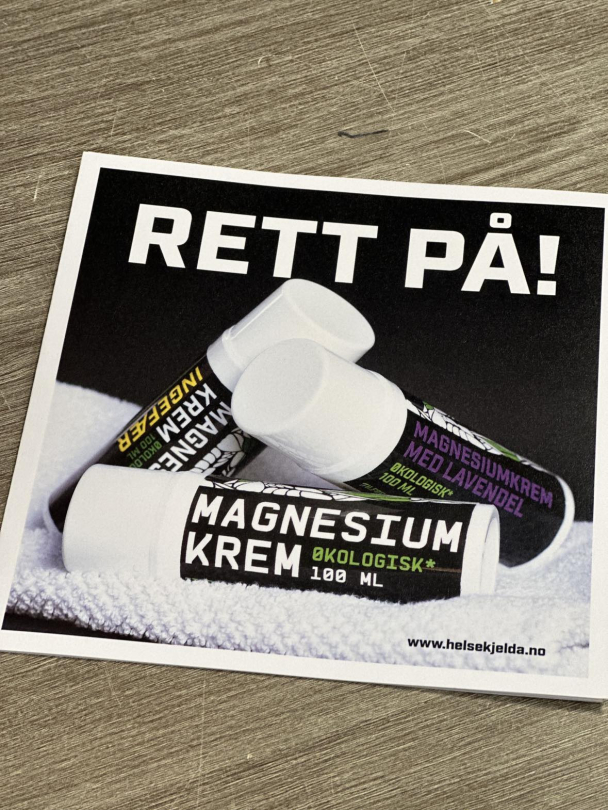 HELSEKJELDA Magnesium Krem Ingefær 100ml - Image 3