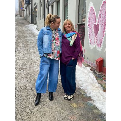 GOZZIP Clara Baggy Pants 9904-1