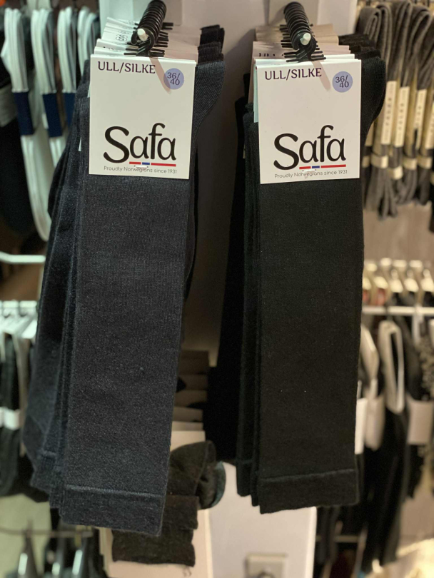 SAFA Knestrømper ULL/SILKE 0849 - Image 2