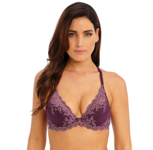 WACOAL Embrace Lace Plunge Underwire Bra WA853291555 - Image 3