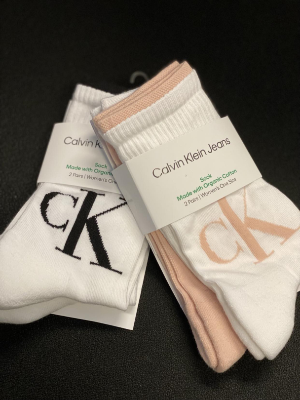 CALVIN KLEIN 2PK Logo Sock 701226663 - Image 1