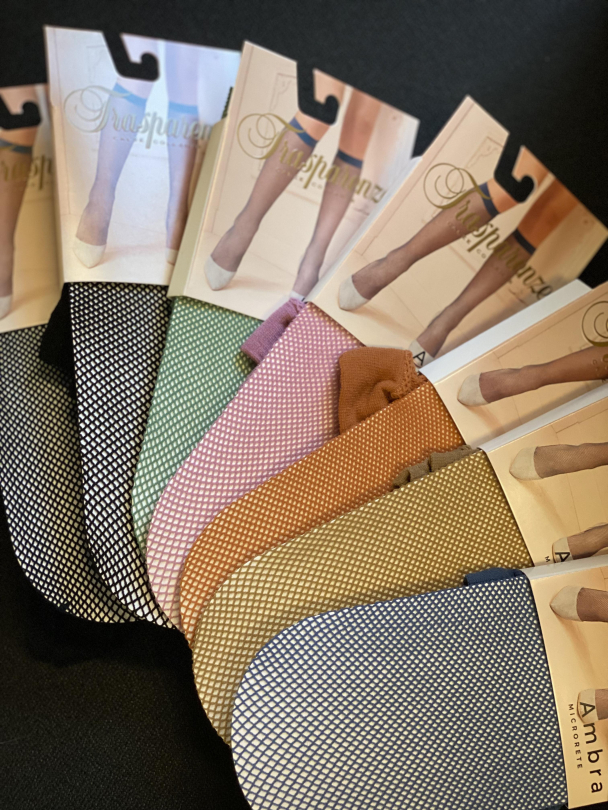 AMBRA Nettingstrømper - Image 1