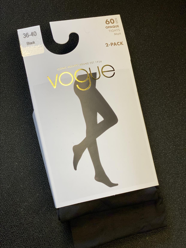 VOGUE 2Pk Opaque 60den 96041 - Image 2