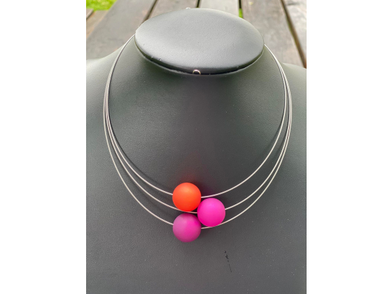 MARIE Smykker Anna kjede 3 perler