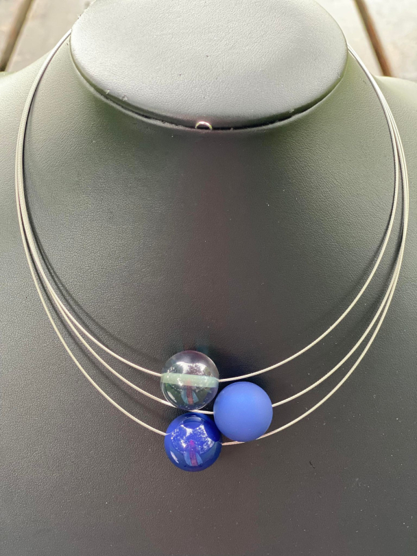 MARIE Smykker Anna kjede 3 perler - Image 6