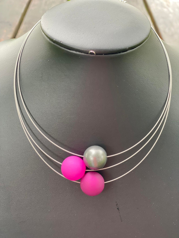 MARIE Smykker Anna kjede 3 perler - Image 8