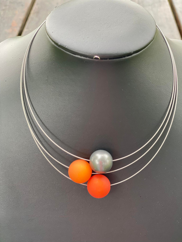 MARIE Smykker Anna kjede 3 perler - Image 12