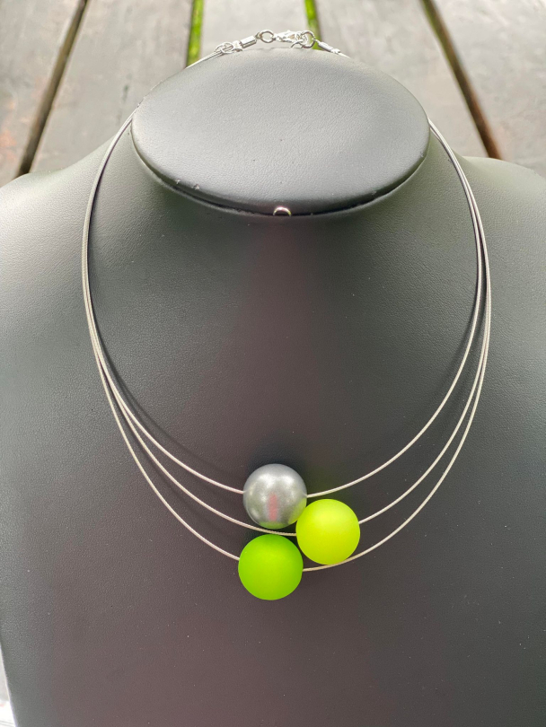 MARIE Smykker Anna kjede 3 perler - Image 14