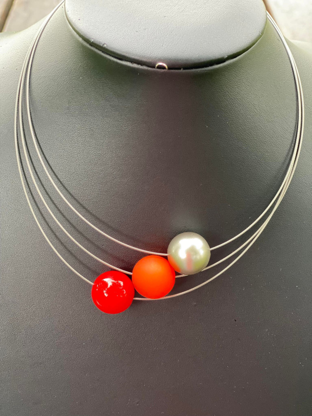 MARIE Smykker Anna kjede 3 perler - Image 17