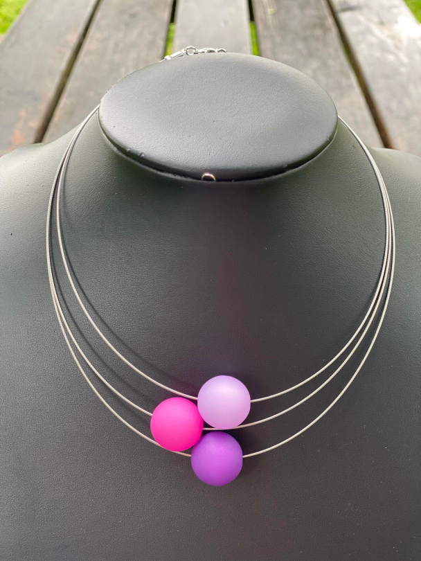 MARIE Smykker Anna kjede 3 perler - Image 21