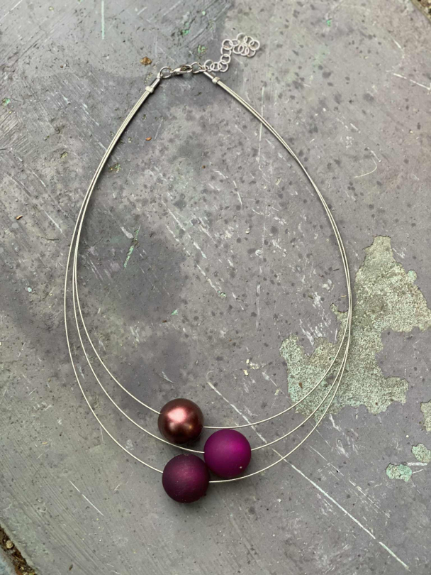 MARIE Smykker Anna kjede 3 perler - Image 33