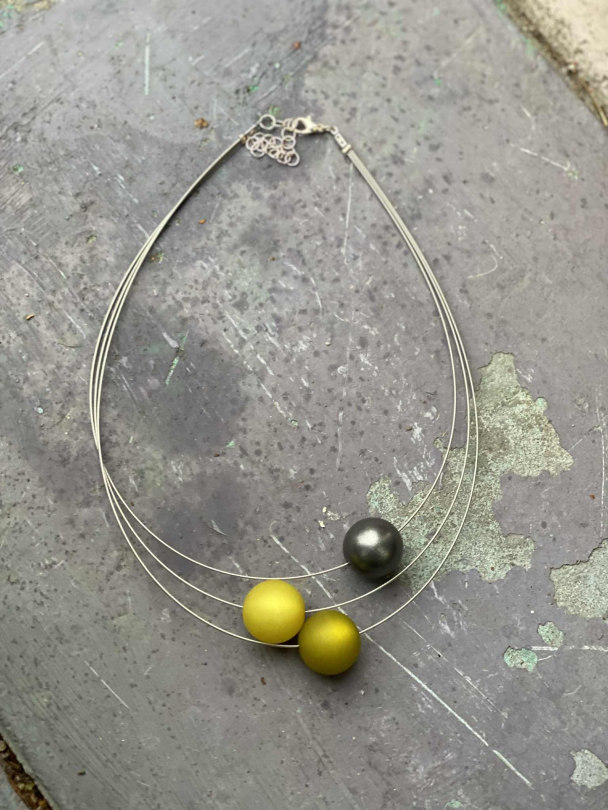 MARIE Smykker Anna kjede 3 perler - Image 35