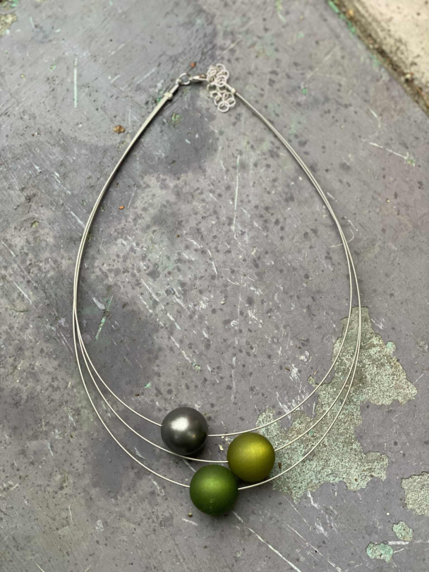 MARIE Smykker Anna kjede 3 perler - Image 36