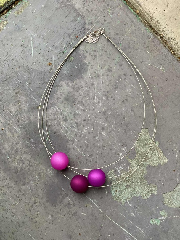 MARIE Smykker Anna kjede 3 perler - Image 37