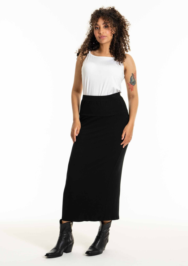 STUDIO FANNI rib Skirt S235886 - Image 3