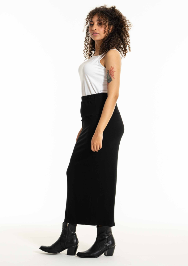 STUDIO FANNI rib Skirt S235886 - Image 4