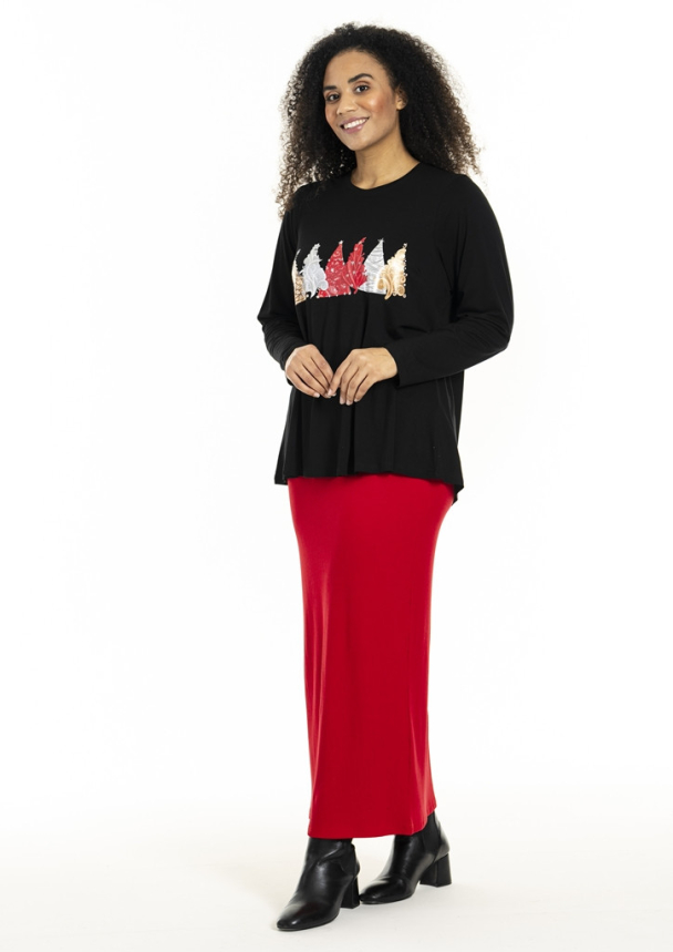 STUDIO FANNI rib Skirt S235886 - Image 6