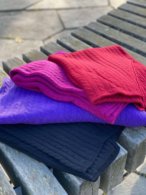 BIBBA Strikket Poncho 9006a - Image 9