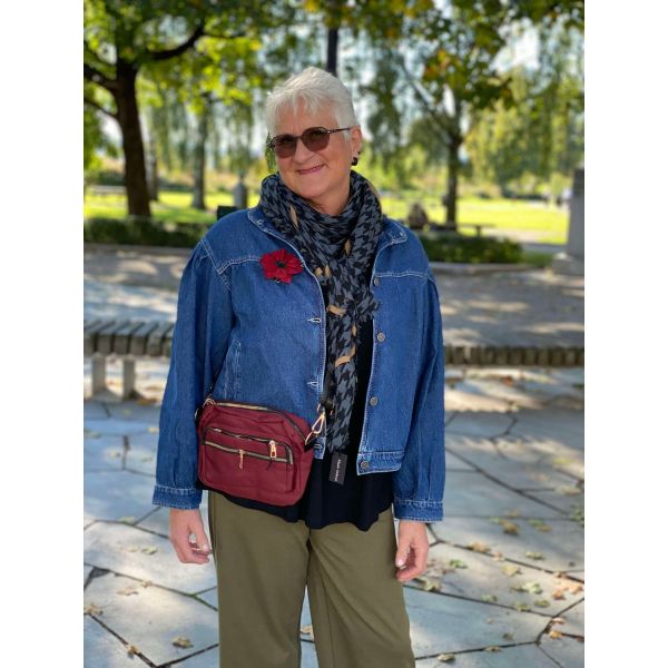 Black Colour BCVanda Crossover Bag 9262X