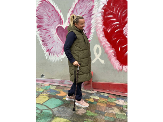 GYMO Sammenleggbar stokk 315016