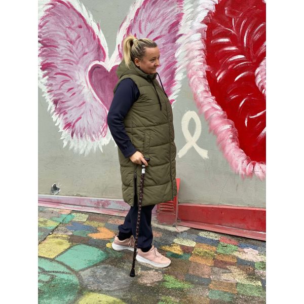 GYMO Sammenleggbar stokk 315016