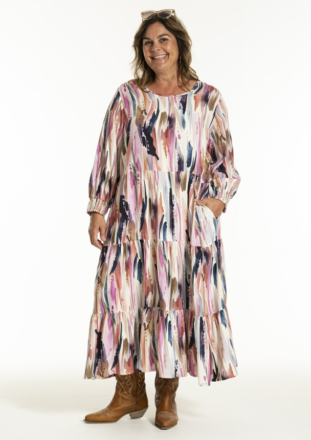 GOZZIP GSussie Long Dress G252054 - Image 1