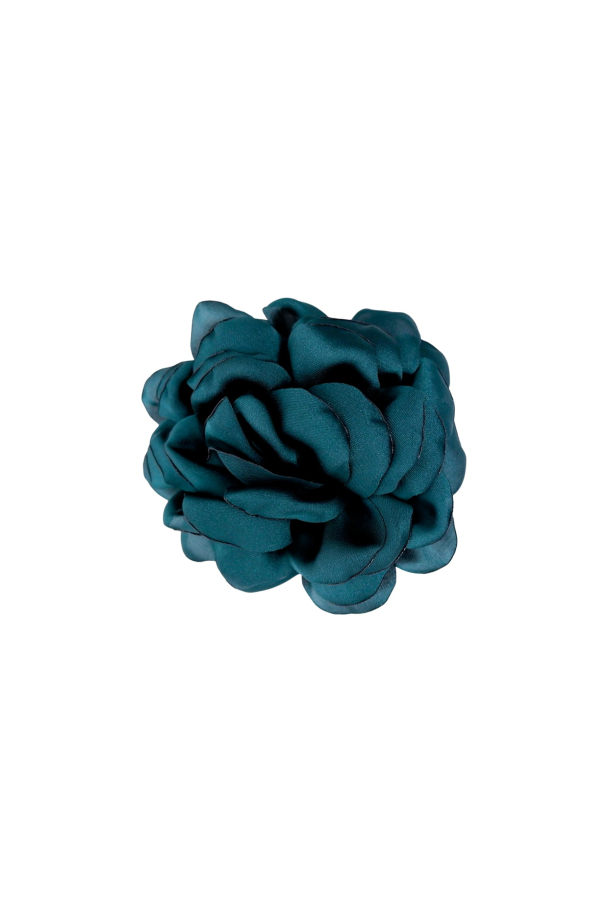 Black Colour BCFlower Brooch 5773