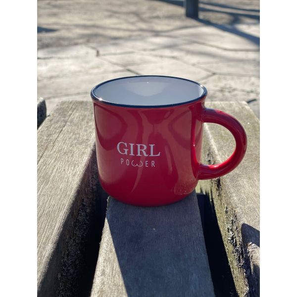 GirlPower Krus Med Tekst