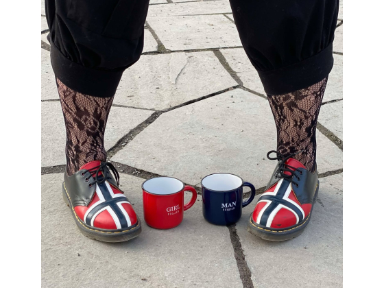 ManPower Krus Med Tekst