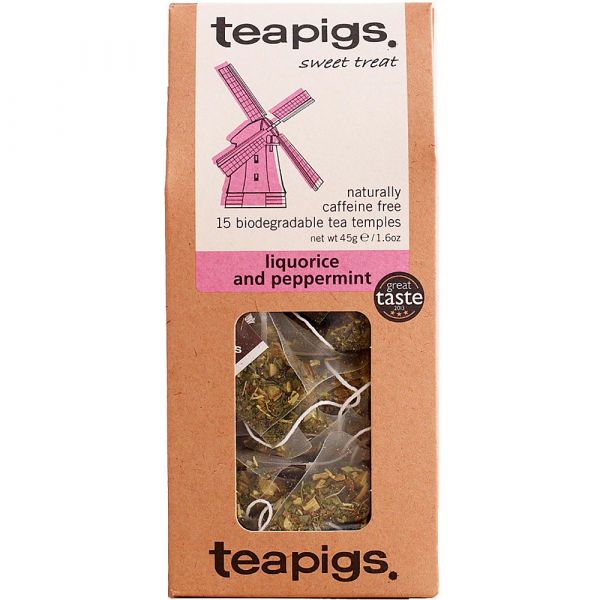 liquorice and peppermint organic~ teapigs
