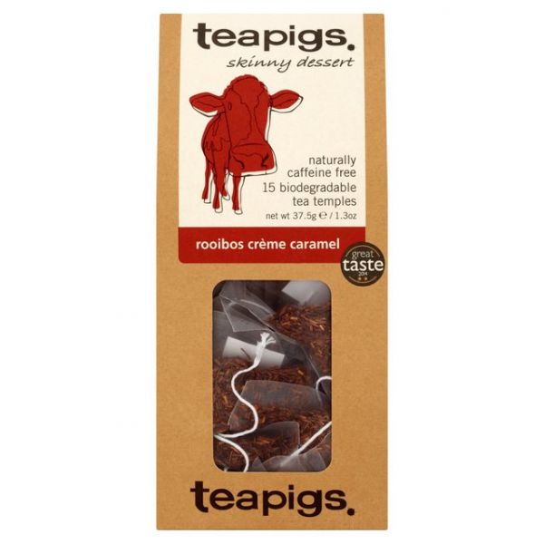 rooibos crème caramel ~ teapigs